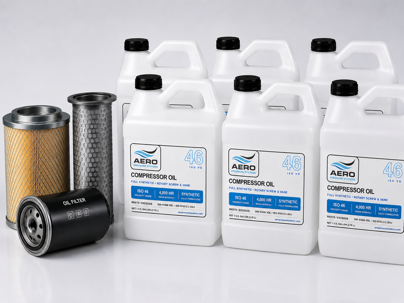 AERO Maintenance Kit — 25–30 HP Rotary Screw Compressor
