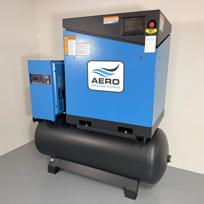 AERO All-in-One VSD10 — 10 HP Rotary Screw Compressor System