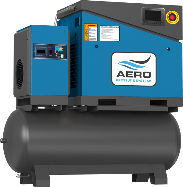 AERO All-in-One VSD10 — 10 HP Rotary Screw Compressor System