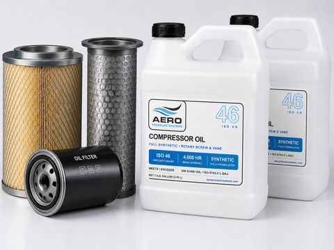 AERO Maintenance Kit — 10 HP Rotary Screw Compressor