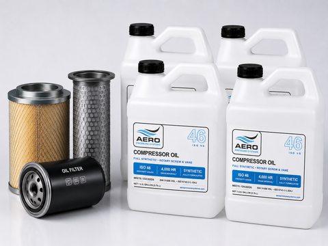 AERO Maintenance Kit — 15–20 HP Rotary Screw Compressor