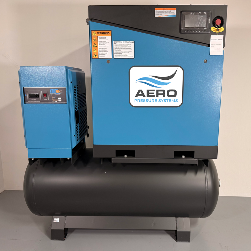 AERO All-in-One VSD10 — 10 HP Rotary Screw Compressor System