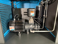 Inside of the AERO VSD COMPRESSORS SERIES. WITH PM MOTOR AND DIRECT DRIVE SCREW AIR END