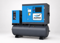 AERO All-in-One PM7.5 — 7.5 HP permanent magnet compressor with integrated dryer and 53-gallon tank