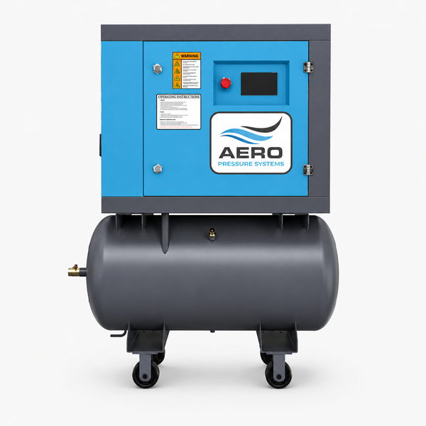 AERO VSD5.5 — 5.5 HP Single-Phase Rotary Screw Compressor