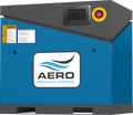 AERO standalone base-mount VSD rotary screw air compressor, direct-drive industrial unit